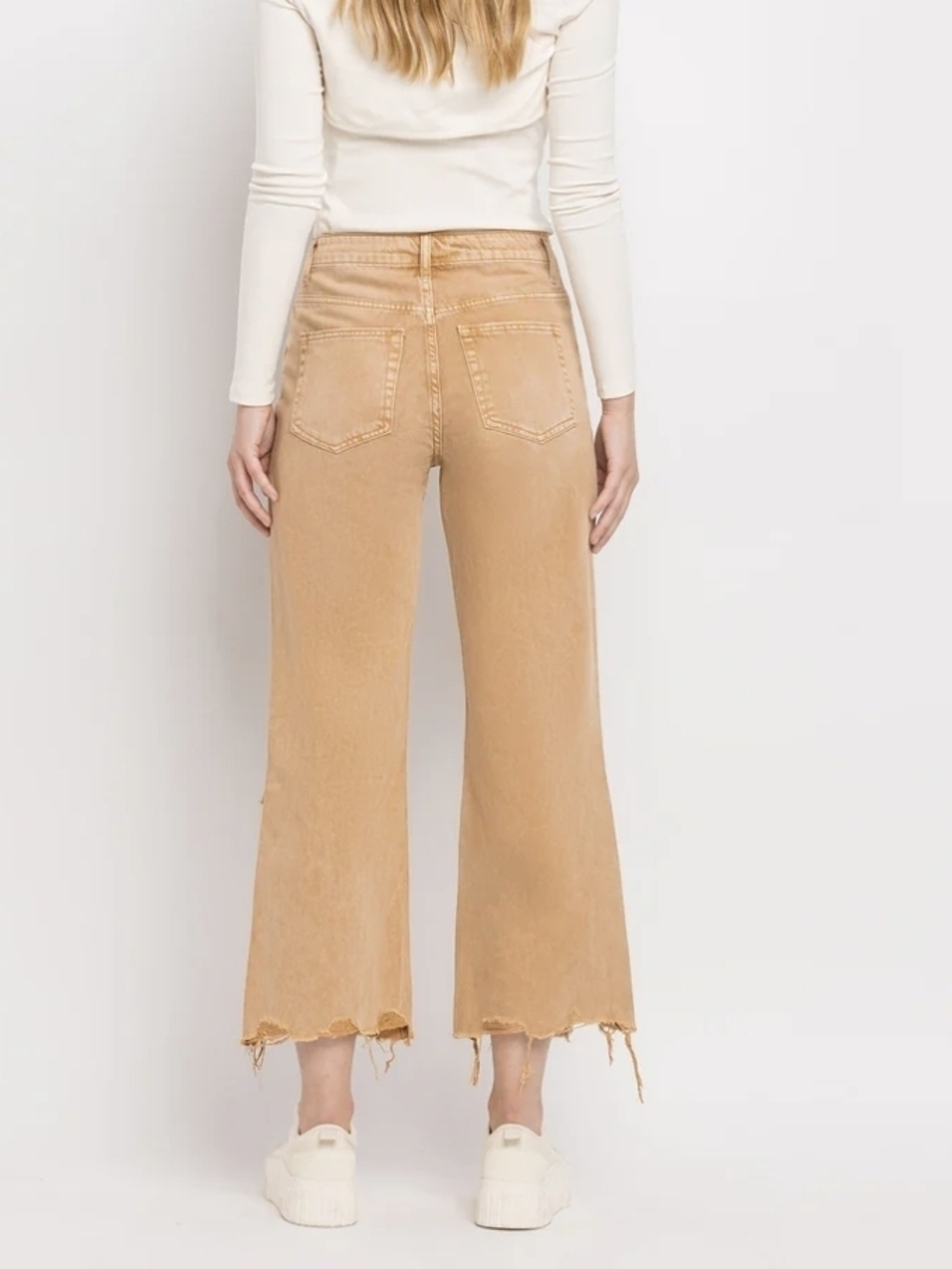 Vervet Cropped Flare Jeans - Picture 3 of 4